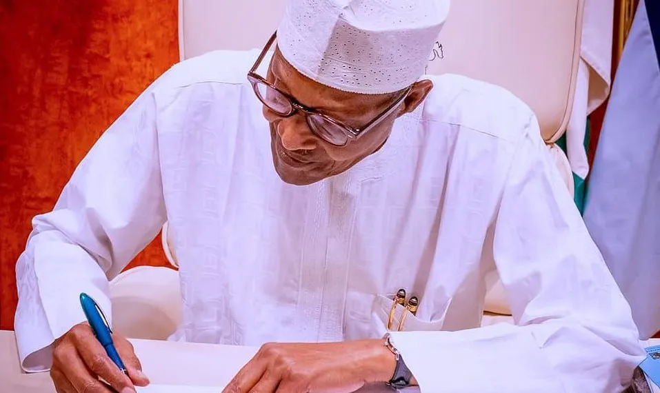 buhari sign Amended Electoral Act
