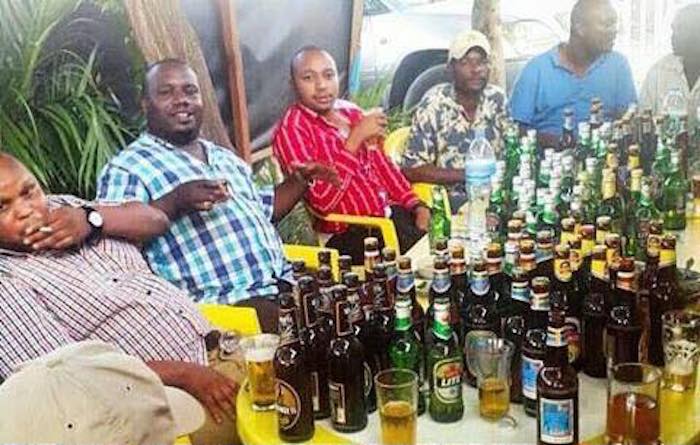 Nigerians Drank Beer