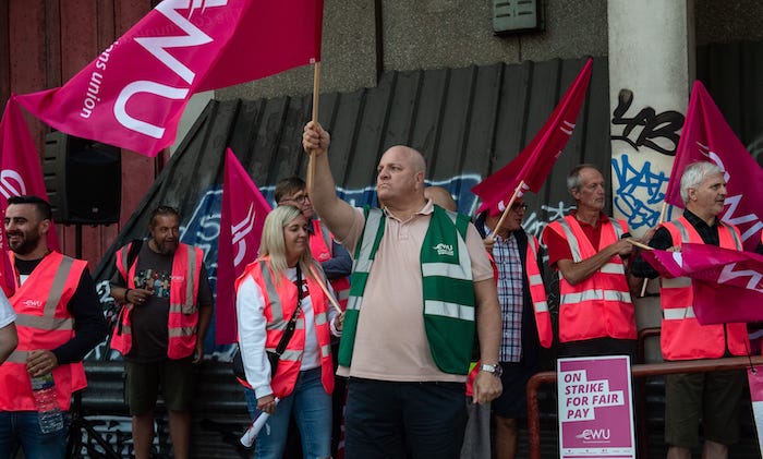 UK postal workers strike