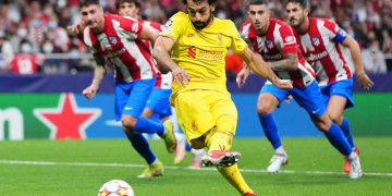 Salah Got Brace as Liverpool Beat Atletico 3:2.