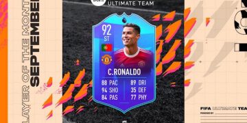 Ronaldo Wins Premier League Player Of The Month Award.