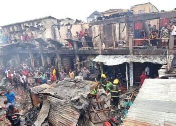 Gas Explosion Leaves At Least Five Dead In Ladipo Market.