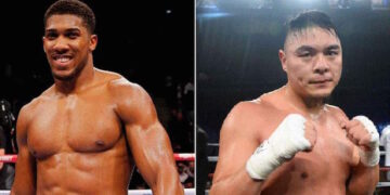 Chinese Heavyweight Zhang Zhilei Challenges Anthony Joshua