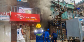 Fire Consumes Businesses and Properties in Computer Village