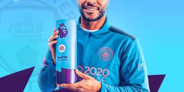 Raheem Sterling Wins Player Of The Month, As Guardiola Bags 11th Manager Of The Month Award