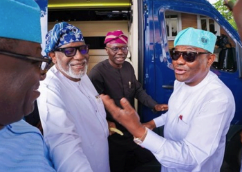 APC Governors Visit Wike
