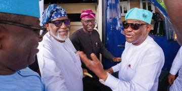 APC Governors Visit Wike