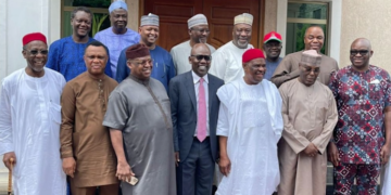 Atiku and Governors visit wike