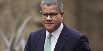 Britain's climate minister Alok Sharma