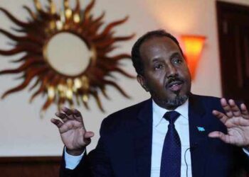 Somalia's President Hassan Sheikh Mohamud