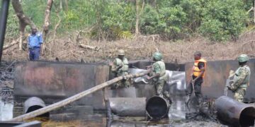 military and oil theft