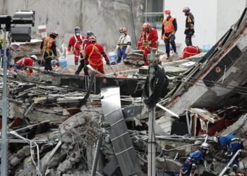Search works continue after earthquake in Mexico